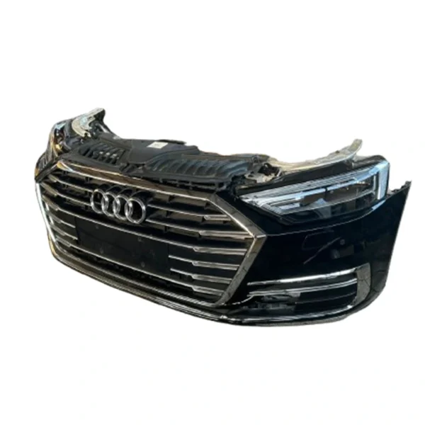 Audi A8 2022 Nosecut Bumper and Headlight Side View