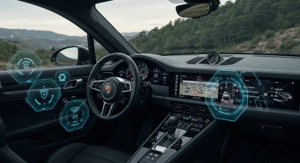Smart systems in modern Porsche models