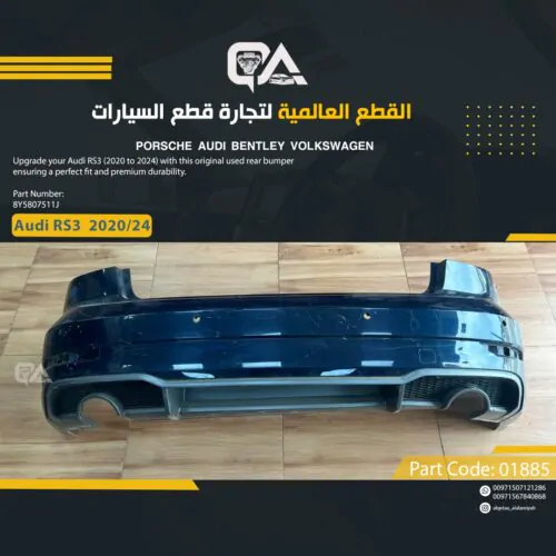 Rear Bumper for Audi RS3  (2020 to 2024)