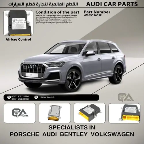 Airbag Control Module (4M0959655F) for Audi Q7 2020