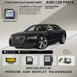 Airbag Control Module for Audi S8 2014 & Audi A6 2012 (4H0959655C)