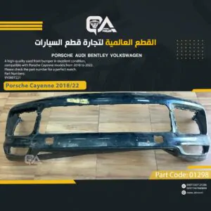 EMPTY Front Bumper for Porsche Cayenne 2018 to 2022