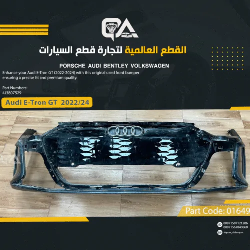 EMPTY Front Bumper for Audi E-Tron GT (2022-2024)