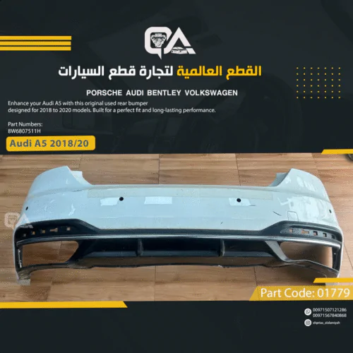 Rear Bumper for Audi A5 (2018 to 2020)
