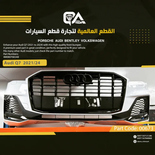Front Bumper for Audi Q7 (2021 to 2024)