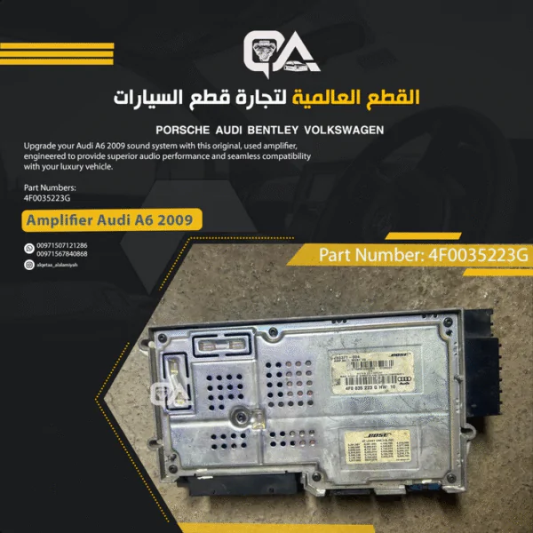 Amplifier for Audi A6 (2009)