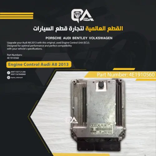 Engine Control Unit (ECU) for Audi A8 2013