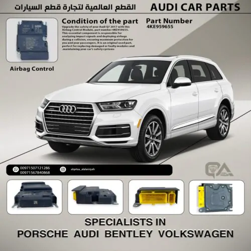Audi Q7 2017 Airbag Control Module (4KE959655)
